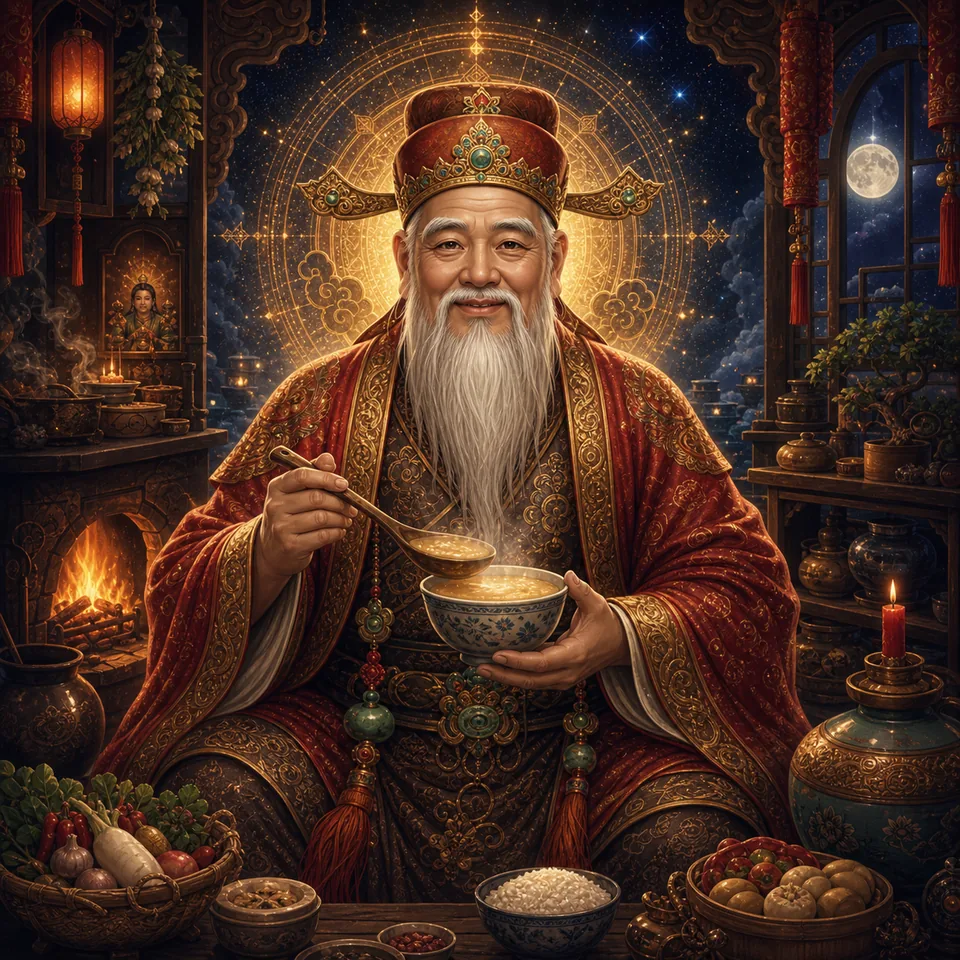 จ้าวจวิน (เทพเจ้าเตาไฟ) (Zao Jun (Kitchen God))