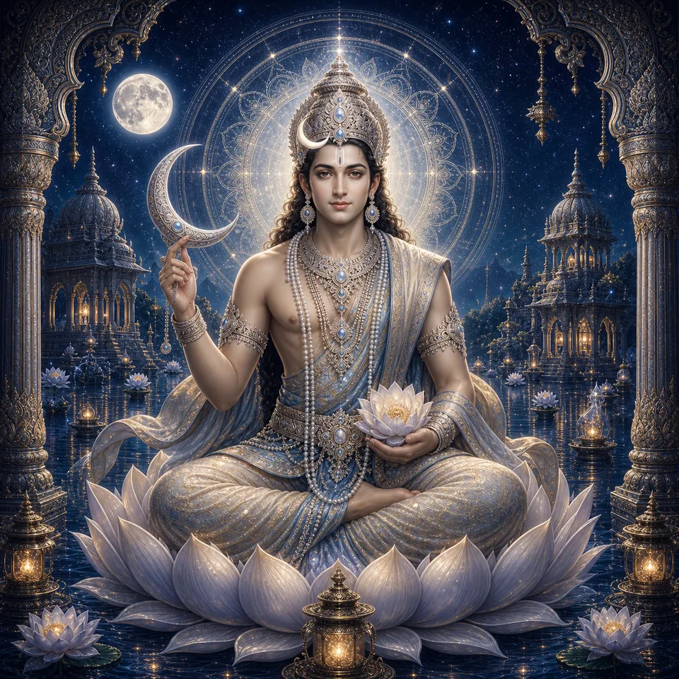 พระจันทร์ (Chandra (Moon God))
