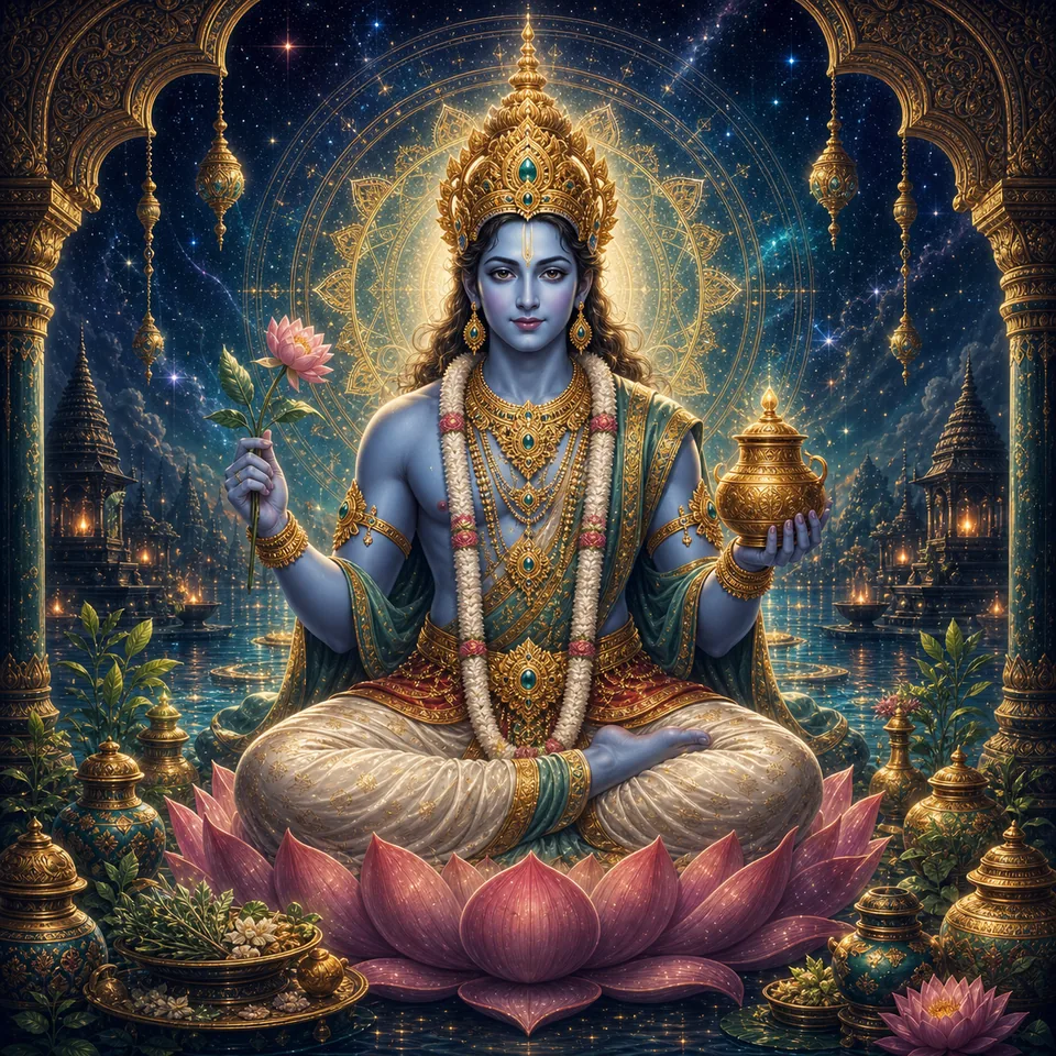 พระธันวันตริ (Dhanvantari)