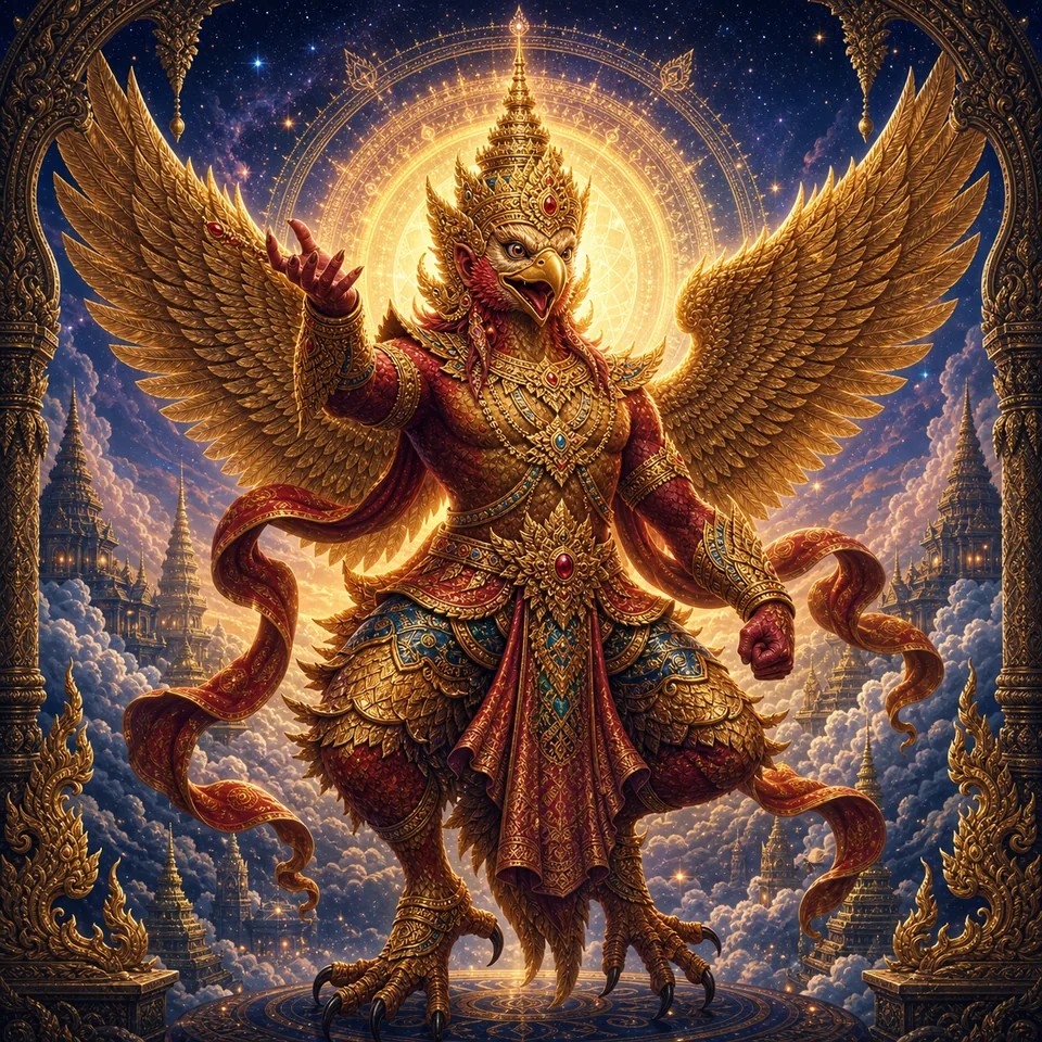 พญาครุฑ (Garuda (Thai reverence))