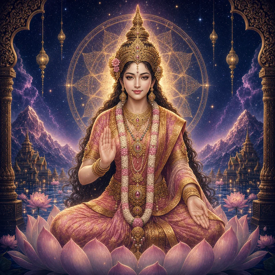 พระแม่อุมาเทวี (Mae Uma Devi (Parvati-Uma, Thai))